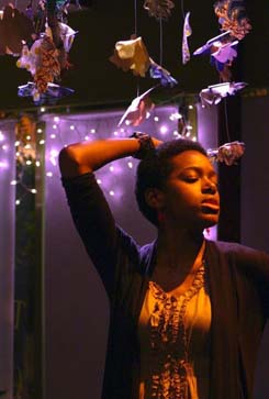 Tasia A. Jones: One of the performers in this weekend’s first- ever Dorchester Fringe Festival. She will appear on Saturday at the Erick Jean Center for the Arts in Four Corners. Photo by Luke Barosky